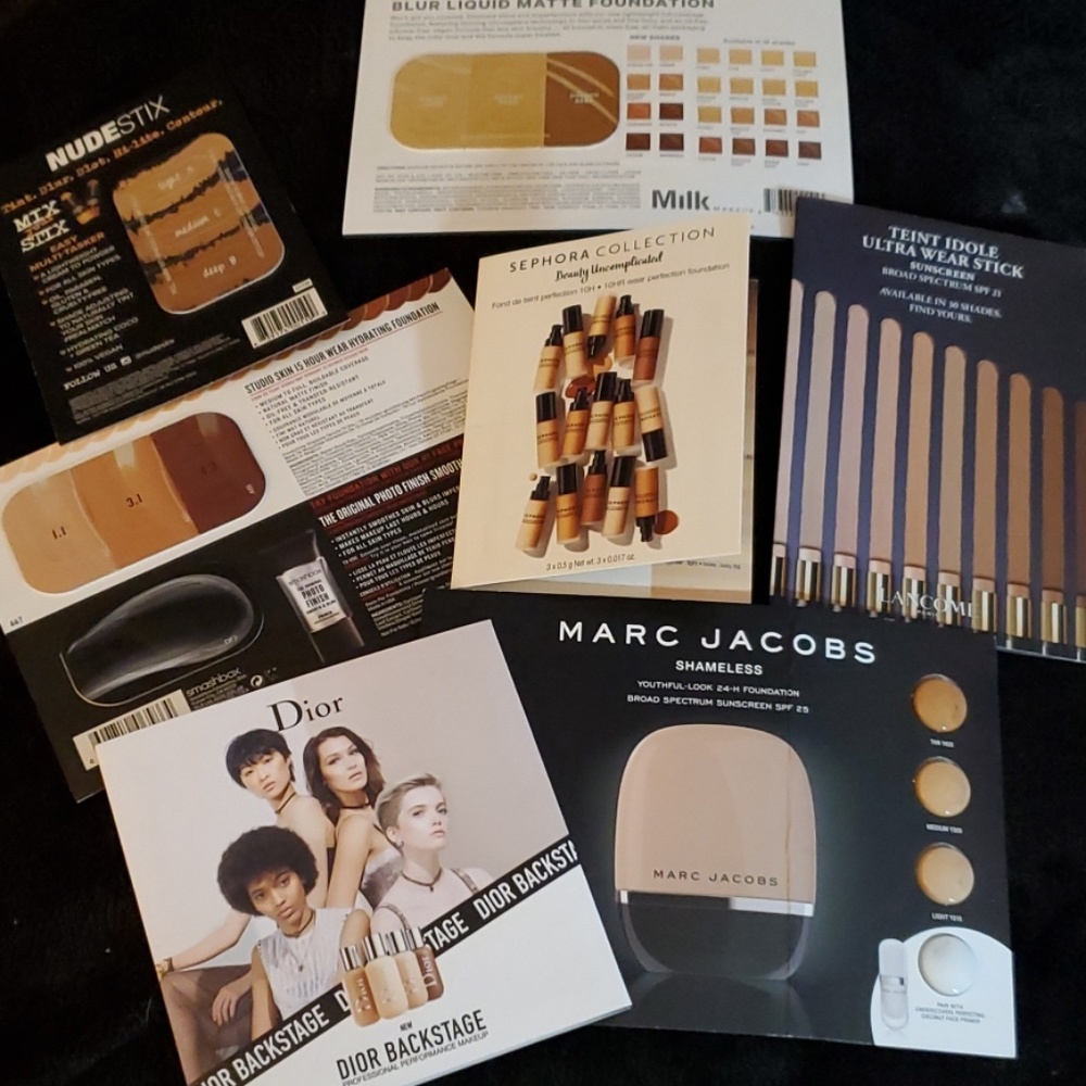 Various Foundation Samples- Deep